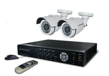 Atlantis Land NetCamera System V400 HDD Kit kit di videosorveglianza Cablato 4 canali