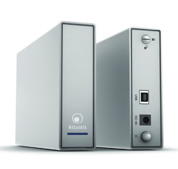 Atlantis Land DiskMaster 352 S Custodia per Disco Rigido (HDD) Argento 3.5"