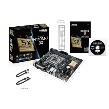 ASUS H110M-D D3 Intel® H110 LGA 1151 (Socket H4) micro ATX