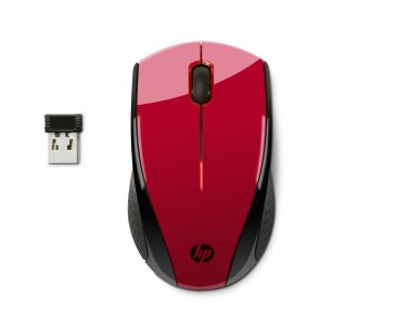HP X3000 mouse Ambidestro RF Wireless Ottico 1200 DPI
