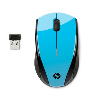 HP X3000 mouse Ufficio Ambidestro RF Wireless Ottico 1200 DPI