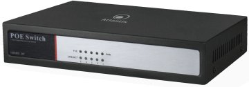 Atlantis Land NetPower F5PoE 4-A Non gestito Fast Ethernet (10/100) Supporto Power over Ethernet (PoE) Nero