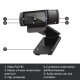 Logitech C920 HD Pro Webcam, Videochiamata Full HD 1080p/30fps, Audio Stereo ‎Chiaro, ‎Correzione Luce HD, Funziona con Skype, Zoom, FaceTime, Hangouts, ‎‎PC/Mac/Laptop/Tablet/Chromebook - Nero 7