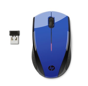 HP Mouse wireless X3000 Blu cobalto