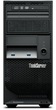 Lenovo ThinkServer TS140 server 0 GB Tower (4U) Intel® Celeron® G G1850 2,9 GHz 4 GB DDR3-SDRAM 280 W