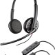POLY C325 Auricolare Cablato A Padiglione Musica e Chiamate Nero 2