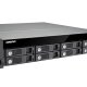 QNAP TS-853U server NAS e di archiviazione Armadio (2U) Intel® Celeron® 4 GB DDR3L 0 TB QNAP Turbo System Nero 11