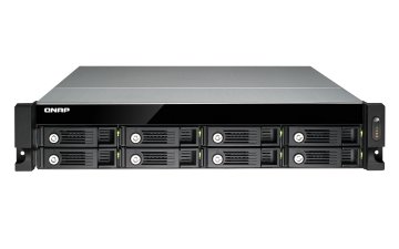 QNAP TVS-871U-RP NAS Armadio (2U) Collegamento ethernet LAN Nero, Grigio G3250