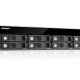 QNAP TVS-871U-RP NAS Armadio (2U) Intel® Pentium® G3250 4 GB DDR3 0 TB QNAP Turbo System Nero, Grigio 6