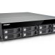 QNAP TVS-871U-RP NAS Armadio (2U) Collegamento ethernet LAN Nero, Grigio i5-4590S 12