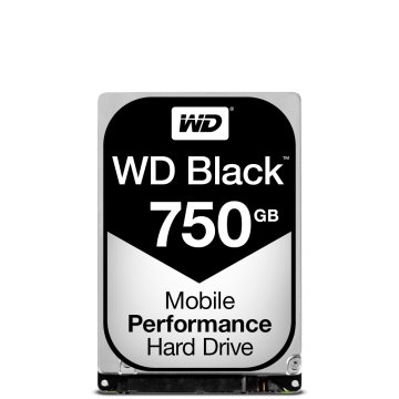 Western Digital Nero disco rigido interno 750 GB 7200 Giri/min 16 MB 2.5" Serial ATA III