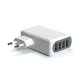 Celly TC4USB5A Caricabatterie per dispositivi mobili Universale Bianco AC Interno 2