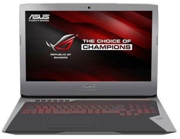 ASUS ROG G752VT-T7005T Intel® Core™ i7 i7-6700HQ Computer portatile 43,9 cm (17.3") Full HD 16 GB DDR3-SDRAM 1,13 TB HDD+SSD NVIDIA® GeForce® GTX 970M Windows 10 Home Arancione, Argento