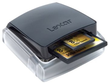 Lexar Professional USB 3.0 Dual-Slot Reader lettore di schede USB 3.2 Gen 1 (3.1 Gen 1) Type-A Nero