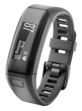 Garmin vívosmart HR OLED Braccialetto per rilevamento di attività Nero