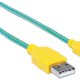Manhattan 352703 cavo USB USB 2.0 1,8 m USB A Micro-USB B Verde, Giallo 3