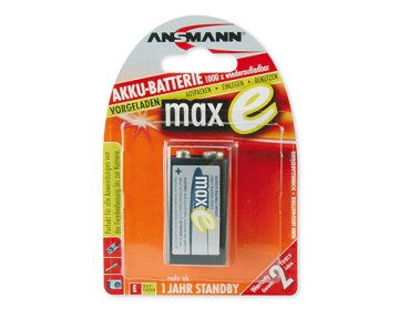 Ansmann 200mAh maxE E-Block Nichel-Metallo Idruro (NiMH)