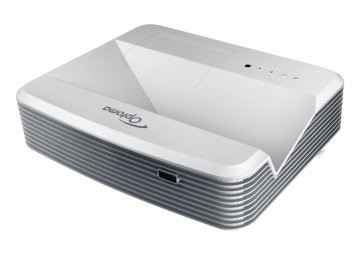Optoma EH319USTi Proiettore a raggio ultra corto 3500 ANSI lumen DLP 1080p (1920x1080) Compatibilità 3D Grigio, Bianco