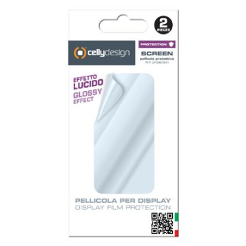 Celly SCREEN276 protezione per lo schermo e il retro dei telefoni cellulari LG 2 pz