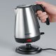 Severin WK 3333 bollitore elettrico 1 L 1800 W Nero, Acciaio inox 6