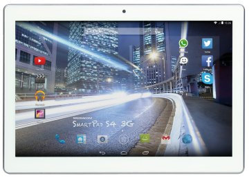 Mediacom SmartPad 10.1 S4 3G 8 GB 25,6 cm (10.1") Mediatek 1 GB Android Grigio, Bianco