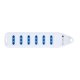 Techly Multipresa 6 Posti Italiana Bipasso Senza Cavo Bianco (IUPS-PCP-306) 3