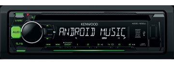 Kenwood KDC-100UG Ricevitore multimediale per auto Nero 200 W