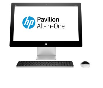 HP Pavilion 23-q102nl Intel® Core™ i3 i3-4170T 58,4 cm (23") 1920 x 1080 Pixel PC All-in-one 4 GB DDR3L-SDRAM 500 GB HDD Windows 10 Home Wi-Fi 5 (802.11ac) Nero, Bianco
