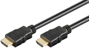 Goobay 51820 cavo HDMI 2 m HDMI tipo A (Standard) Nero