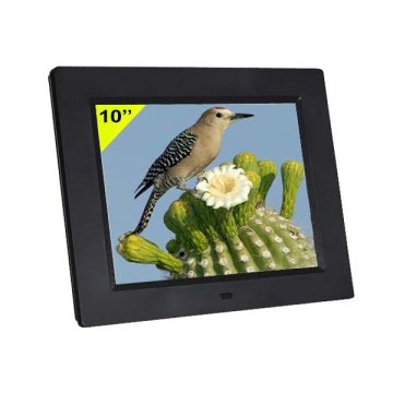 New Majestic DF-810 HD MP3 cornice per foto digitali Nero 25,4 cm (10") Touch screen