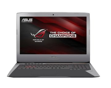 ASUS ROG G752VY-T7003T Intel® Core™ i7 i7-6700HQ Computer portatile 43,9 cm (17.3") Full HD 32 GB DDR4-SDRAM 1,51 TB HDD+SSD NVIDIA® GeForce® GTX 980M Wi-Fi 5 (802.11ac) Windows 10 Home Nero, Metallic