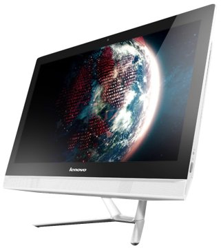 Lenovo IdeaCentre C50-30 Intel® Core™ i5 i5-5200U 58,4 cm (23") 1920 x 1080 Pixel Touch screen PC All-in-one 4 GB DDR3L-SDRAM 1 TB HDD NVIDIA® GeForce® GT 820A Windows 10 Home Bianco