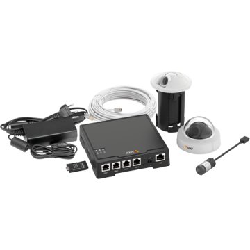 Axis F34 kit di videosorveglianza Cablato 4 canali