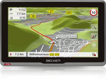 Becker active.7sl EU navigatore Fisso 17,8 cm (7") Touch screen 330 g Nero