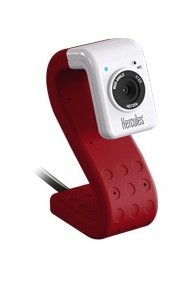 Hercules HD Twist webcam 5 MP 1280 x 720 Pixel USB 2.0 Rosso