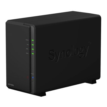 Synology DiskStation DS216play NAS Desktop STiH412 1 GB DDR3 0 TB HDD Nero