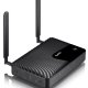 Zyxel LTE3301-Q222-EU01V3F router wireless Fast Ethernet Banda singola (2.4 GHz) 4G Nero 3