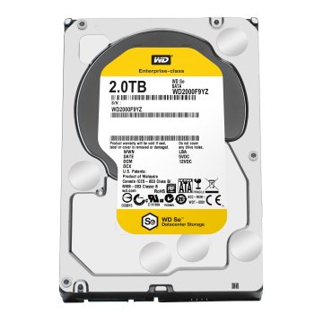 Western Digital 2TB Se disco rigido interno 7200 Giri/min 64 MB 3.5" Serial ATA III