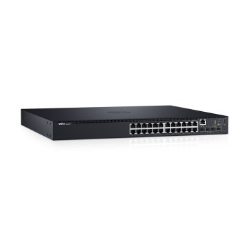 DELL N1524P Gestito L3 Gigabit Ethernet (10/100/1000) Supporto Power over Ethernet (PoE) 1U Nero