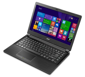 Acer TravelMate P4 TMP446 Intel® Core™ i7 i7-5500U Computer portatile 35,6 cm (14") 4 GB DDR3L-SDRAM 500 GB HDD Windows 7 Professional Nero