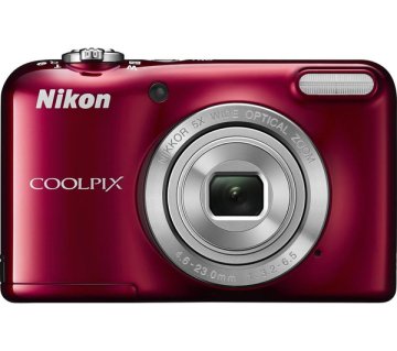 Nikon COOLPIX L31 1/2.3" Fotocamera compatta 16,1 MP CCD 4608 x 3456 Pixel Rosso
