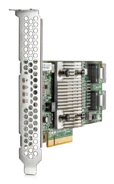 HPE H240 12Gb 2-ports Int Smart Host Bus Adapter controller RAID PCI Express x8 3.0 12 Gbit/s