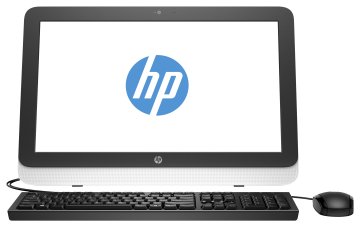 HP 22-3109nl Intel® Celeron® G G1840T 54,6 cm (21.5") 1920 x 1080 Pixel PC All-in-one 4 GB DDR3L-SDRAM 500 GB HDD Windows 10 Home Nero, Argento