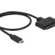 DeLOCK 0.5m USB-C/SATA III scheda di interfaccia e adattatore 3