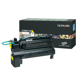 Lexmark C792X1YG cartuccia toner 1 pz Originale Giallo