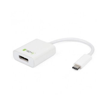 Techly IADAP-USB31-DP adattatore grafico USB 3840 x 2600 Pixel Bianco