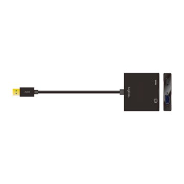 LogiLink UA0234 adattatore grafico USB 1920 x 1080 Pixel Nero