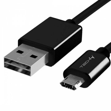 Techly Cavo High Speed USB a MicroUSB Reversibile 0,6m Nero (ICOC MUSB-A-006S)