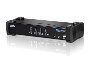 ATEN Switch KVMP™ USB DVI/audio a 4 porte