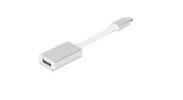 Moshi 99MO084200 cavo USB USB 3.2 Gen 2 (3.1 Gen 2) 0,132 m USB C USB A Argento